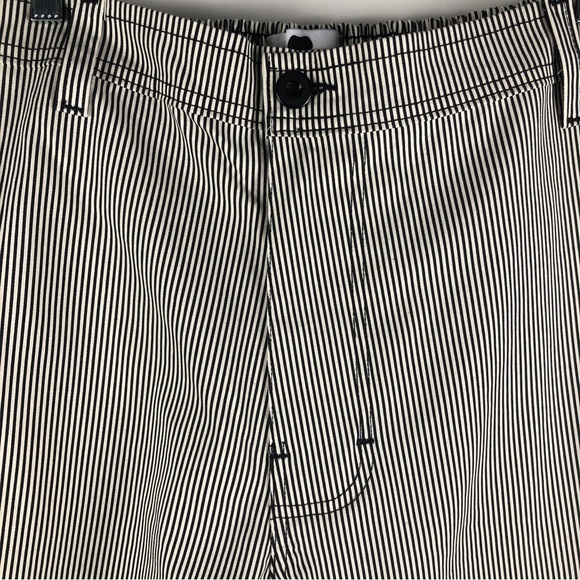 Winston Box Men Shorts Black BlackWhite Stripe Elastic Back Waist Short Sz 50 - Picture 3 of 10